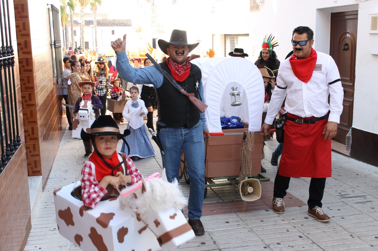 Algunas imágenes del Carnaval 2019 celebrado en Valverde de Leganés (02-03-2019)