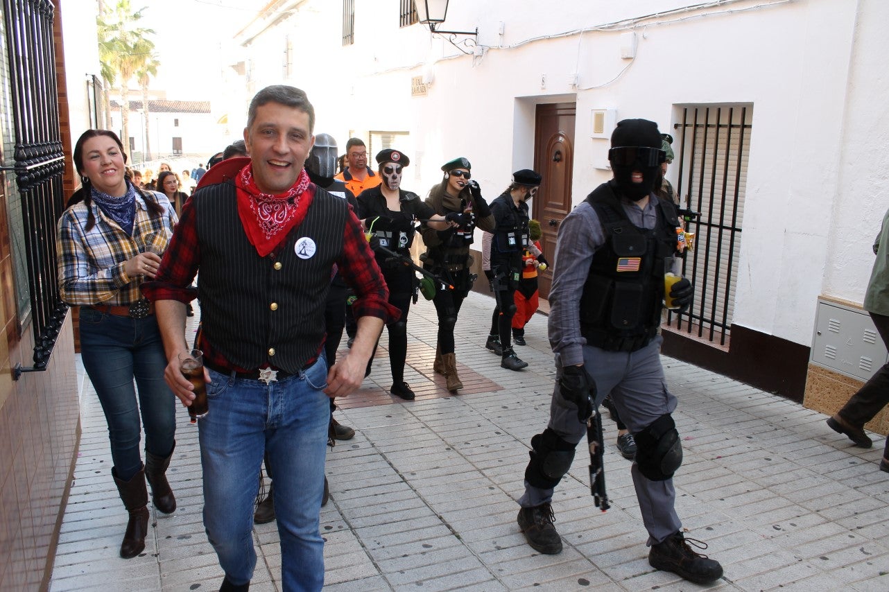 Algunas imágenes del Carnaval 2019 celebrado en Valverde de Leganés (02-03-2019)