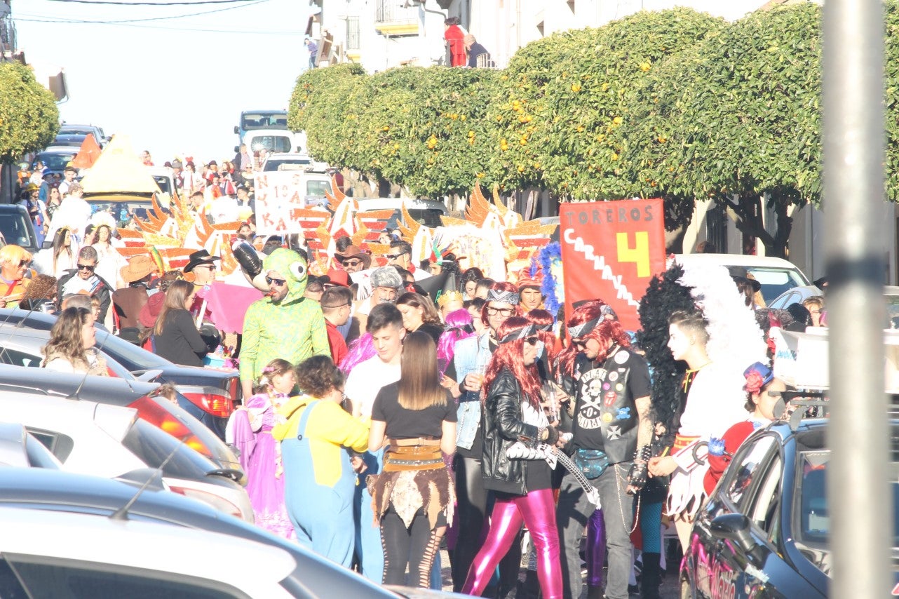Algunas imágenes del Carnaval 2019 celebrado en Valverde de Leganés (02-03-2019)