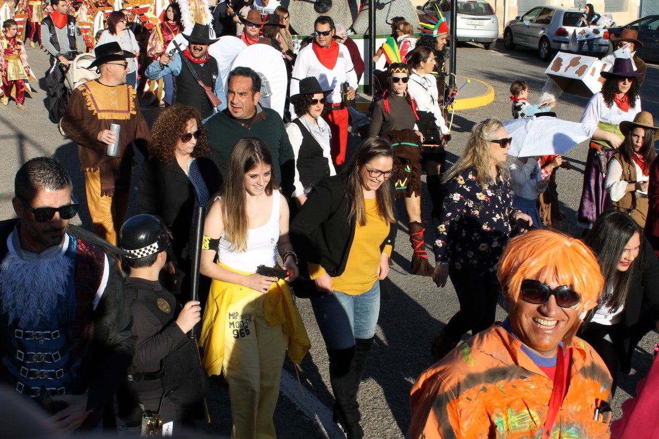 Algunas imágenes del Carnaval 2019 celebrado en Valverde de Leganés (02-03-2019)