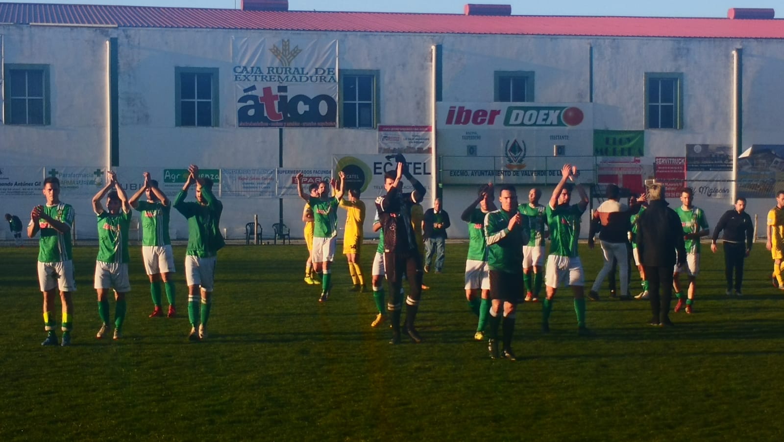 Imágenes del encuentro de la vigesimonovena jornada de liga de Tercera División disputado en el Municipal de San Roque y que finalizó con empate a cero (17-03-2019I