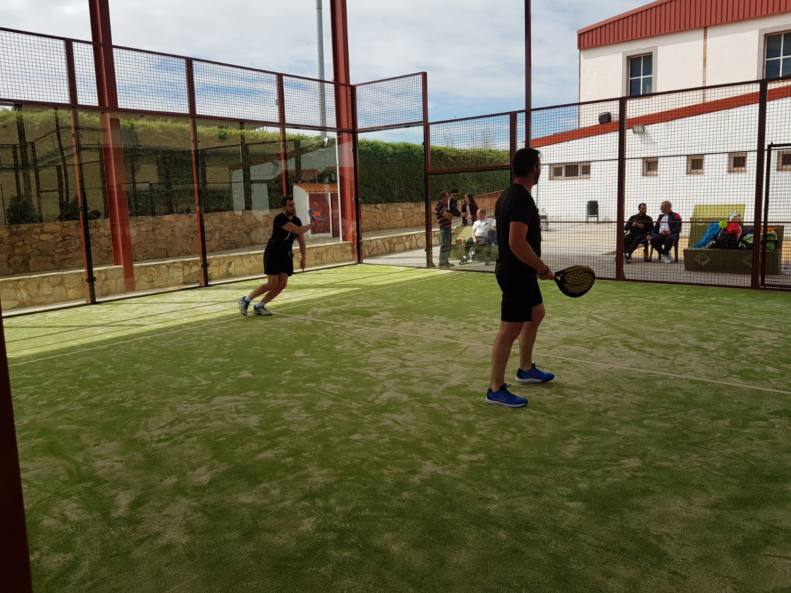 Algunas imágenes del encuentro final de la I Liga de Pádel Local y de la convivencia entre todos los participantes (13-04-2019)
