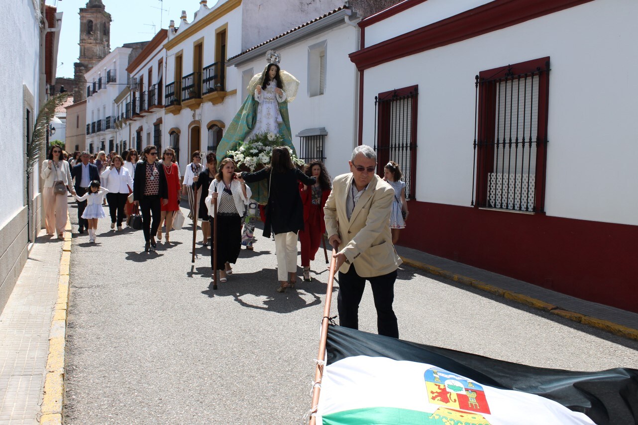 Imágenes de la celebración del Domingo de Resurrección con el que se ha dado por finalizada la Semana Santa en Valverde de Leganés (21-04-2019)