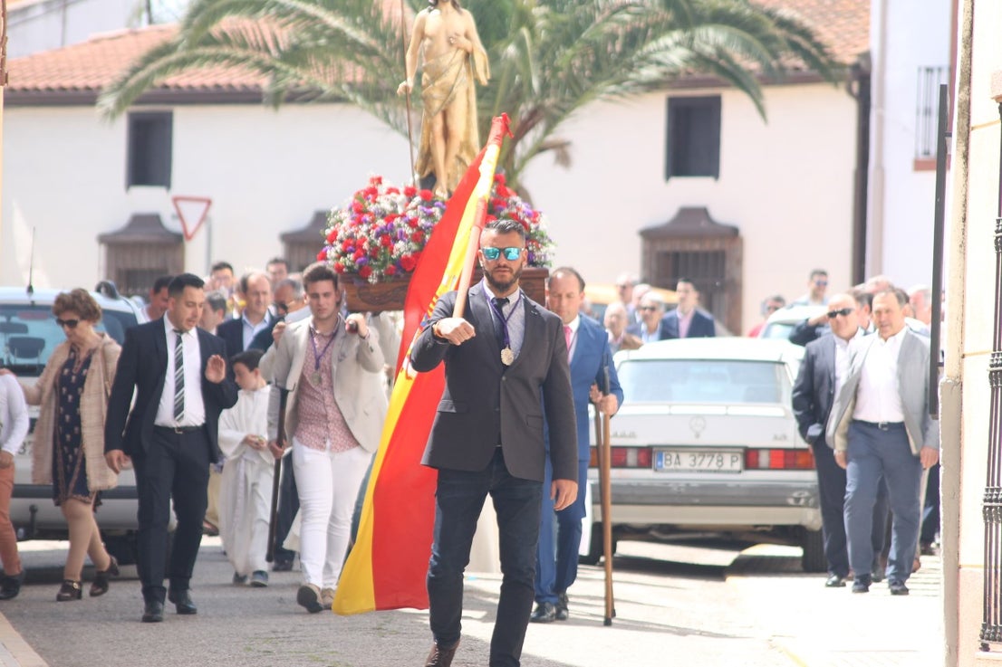 Imágenes de la celebración del Domingo de Resurrección con el que se ha dado por finalizada la Semana Santa en Valverde de Leganés (21-04-2019)