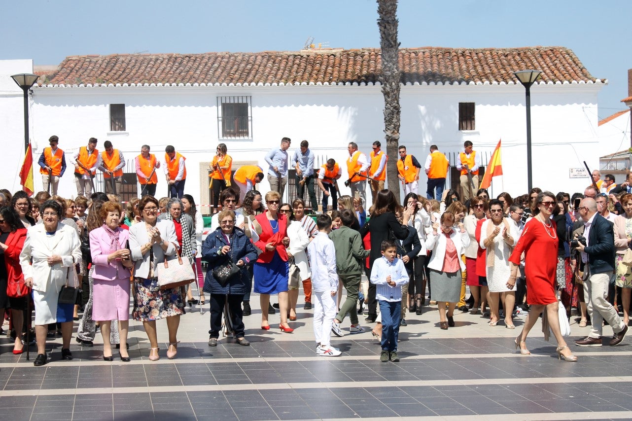 Imágenes de la celebración del Domingo de Resurrección con el que se ha dado por finalizada la Semana Santa en Valverde de Leganés (21-04-2019)