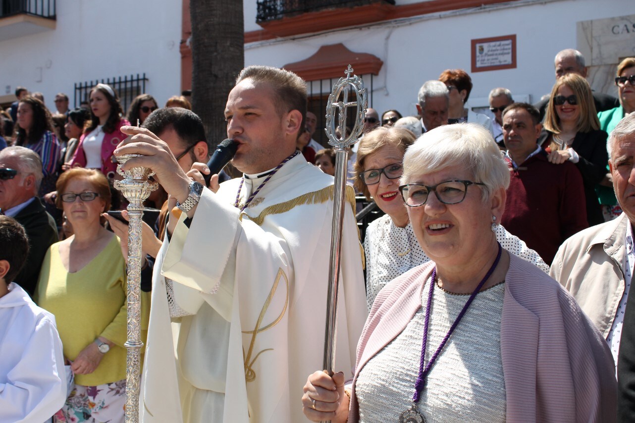 Imágenes de la celebración del Domingo de Resurrección con el que se ha dado por finalizada la Semana Santa en Valverde de Leganés (21-04-2019)