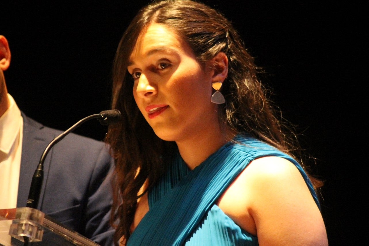 Algunas imágenes de la graduación del IES 'Campos de San Roque' celebrada en la Casa de la Cultura (07-06-2019)