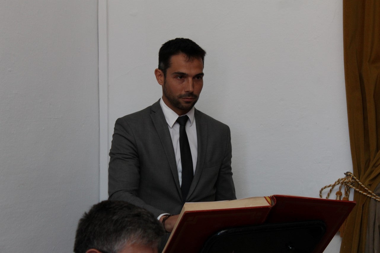 Imágenes del acto de investidura de Manuel Borrego como nuevo alcalde del Ayuntamiento de Valverde de Leganés (15-06-2019)