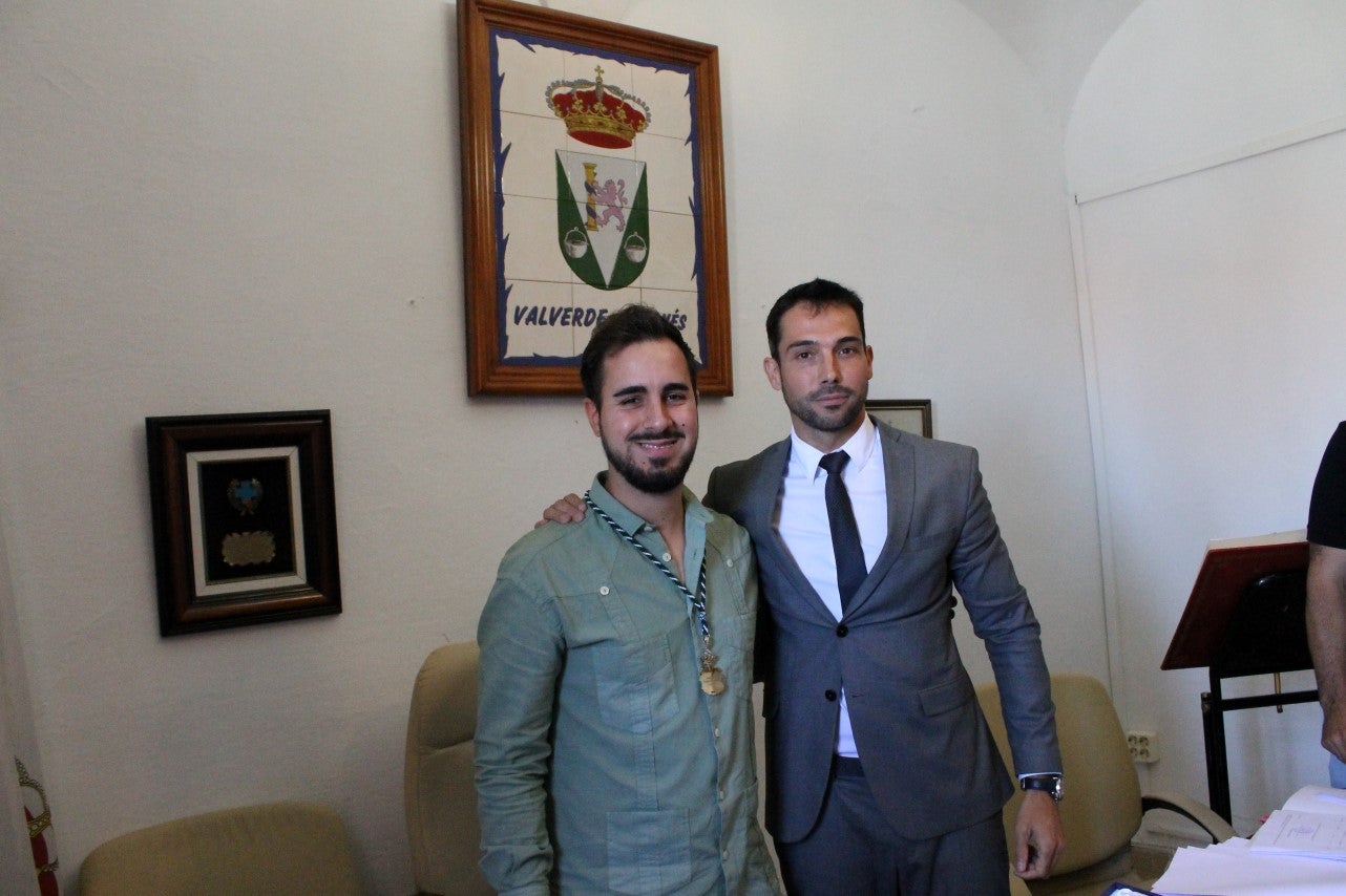 Imágenes del acto de investidura de Manuel Borrego como nuevo alcalde del Ayuntamiento de Valverde de Leganés (15-06-2019)