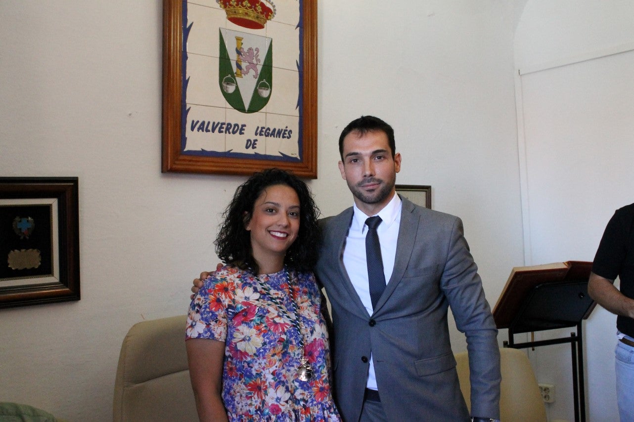 Imágenes del acto de investidura de Manuel Borrego como nuevo alcalde del Ayuntamiento de Valverde de Leganés (15-06-2019)