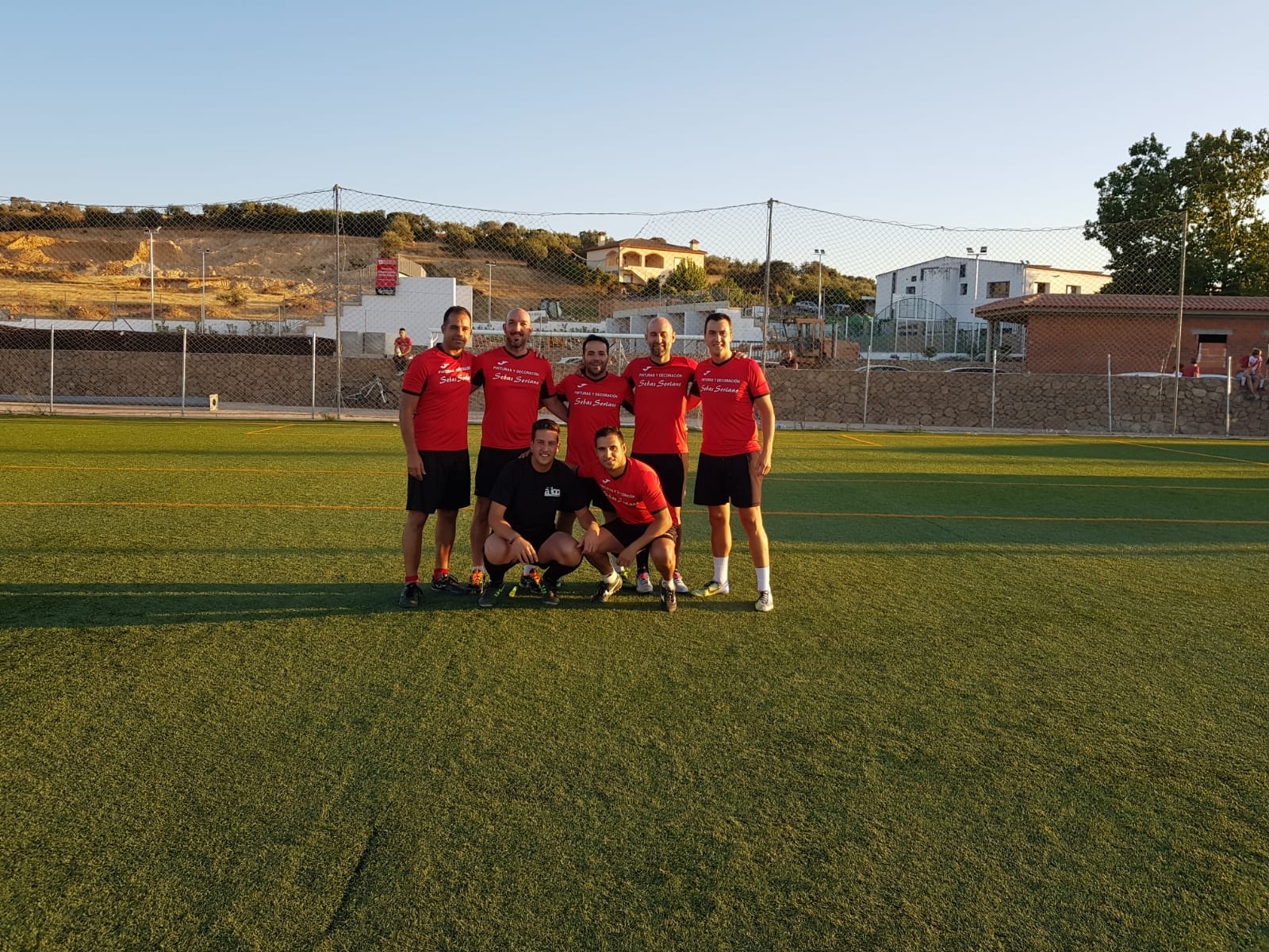 Algunas imágenes de la final y el tercer y cuarto puesto del torneo de verano de fútbol 7 disputado en Valverde de Leganés (01-08-2019)