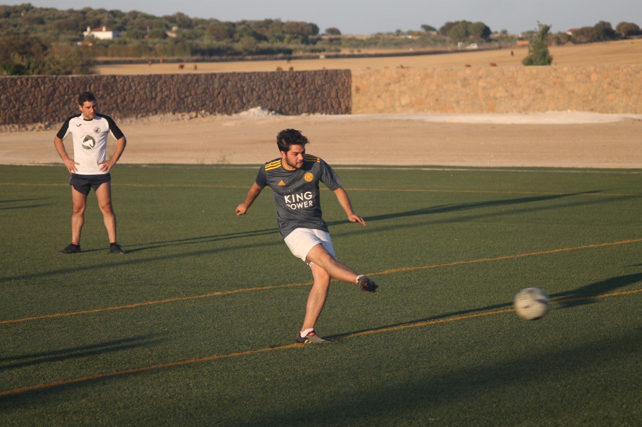 Algunas imágenes de la final y el tercer y cuarto puesto del torneo de verano de fútbol 7 disputado en Valverde de Leganés (01-08-2019)