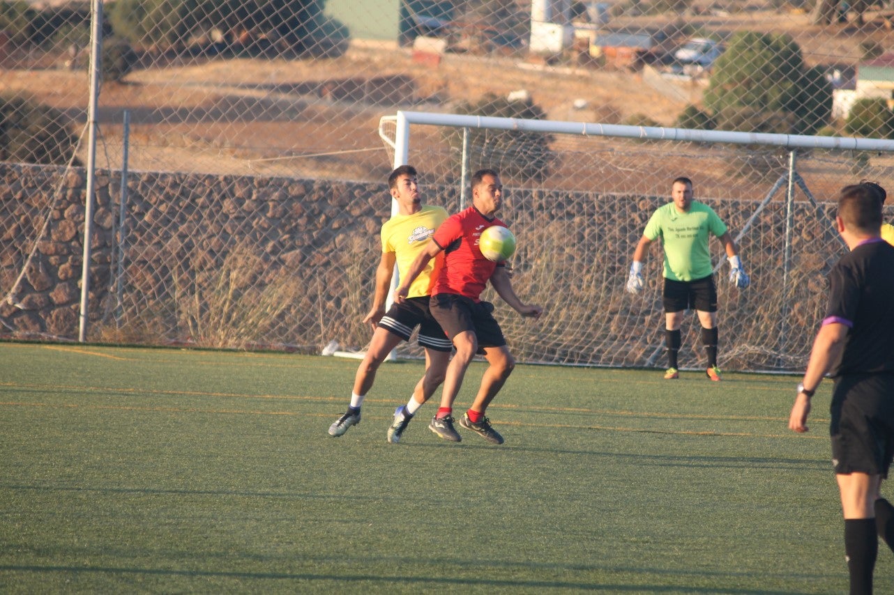 Algunas imágenes de la final y el tercer y cuarto puesto del torneo de verano de fútbol 7 disputado en Valverde de Leganés (01-08-2019)