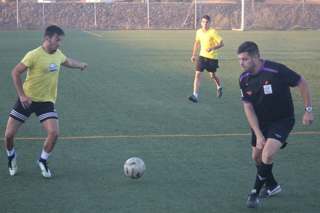 Algunas imágenes de la final y el tercer y cuarto puesto del torneo de verano de fútbol 7 disputado en Valverde de Leganés (01-08-2019)
