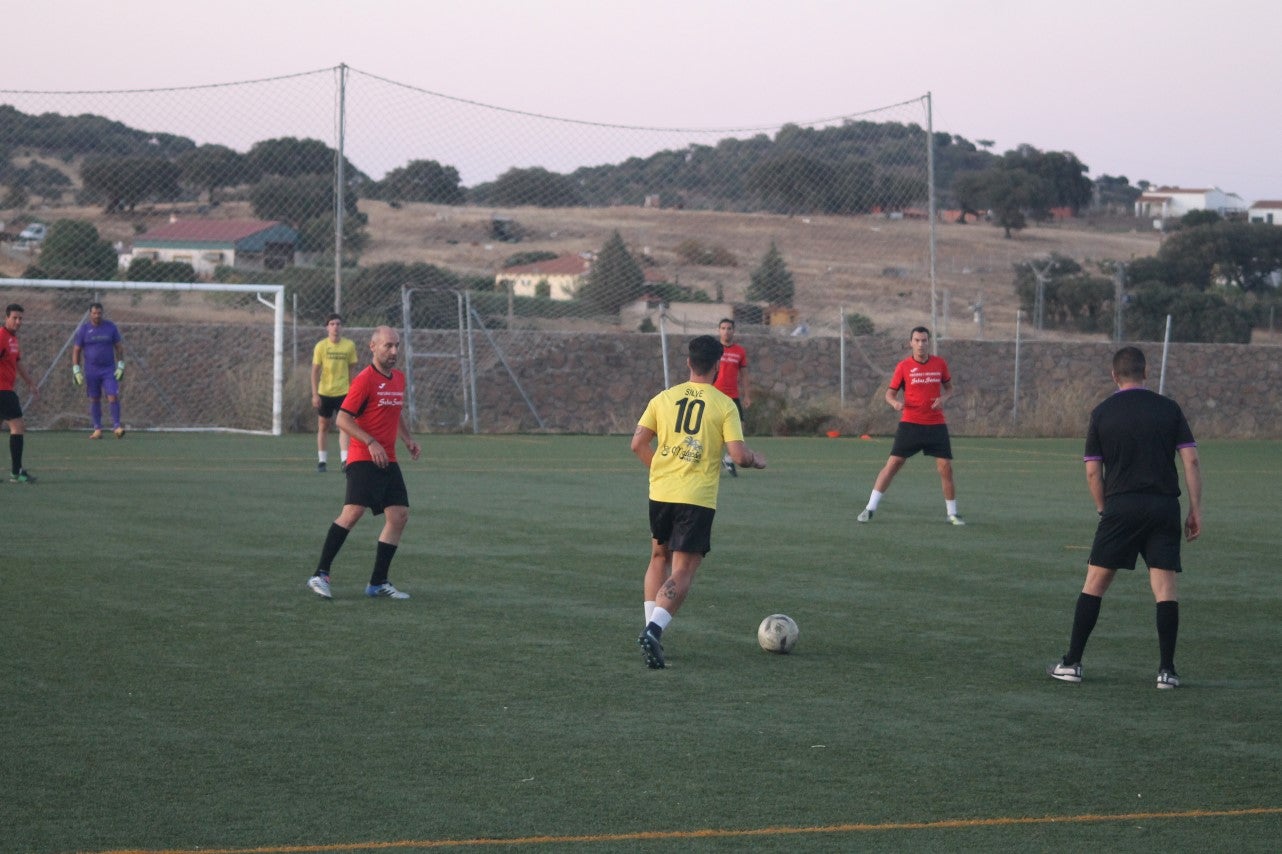 Algunas imágenes de la final y el tercer y cuarto puesto del torneo de verano de fútbol 7 disputado en Valverde de Leganés (01-08-2019)