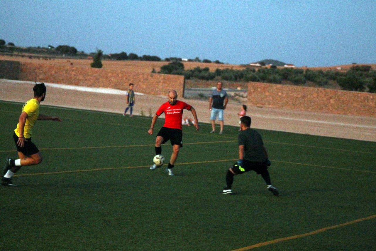 Algunas imágenes de la final y el tercer y cuarto puesto del torneo de verano de fútbol 7 disputado en Valverde de Leganés (01-08-2019)