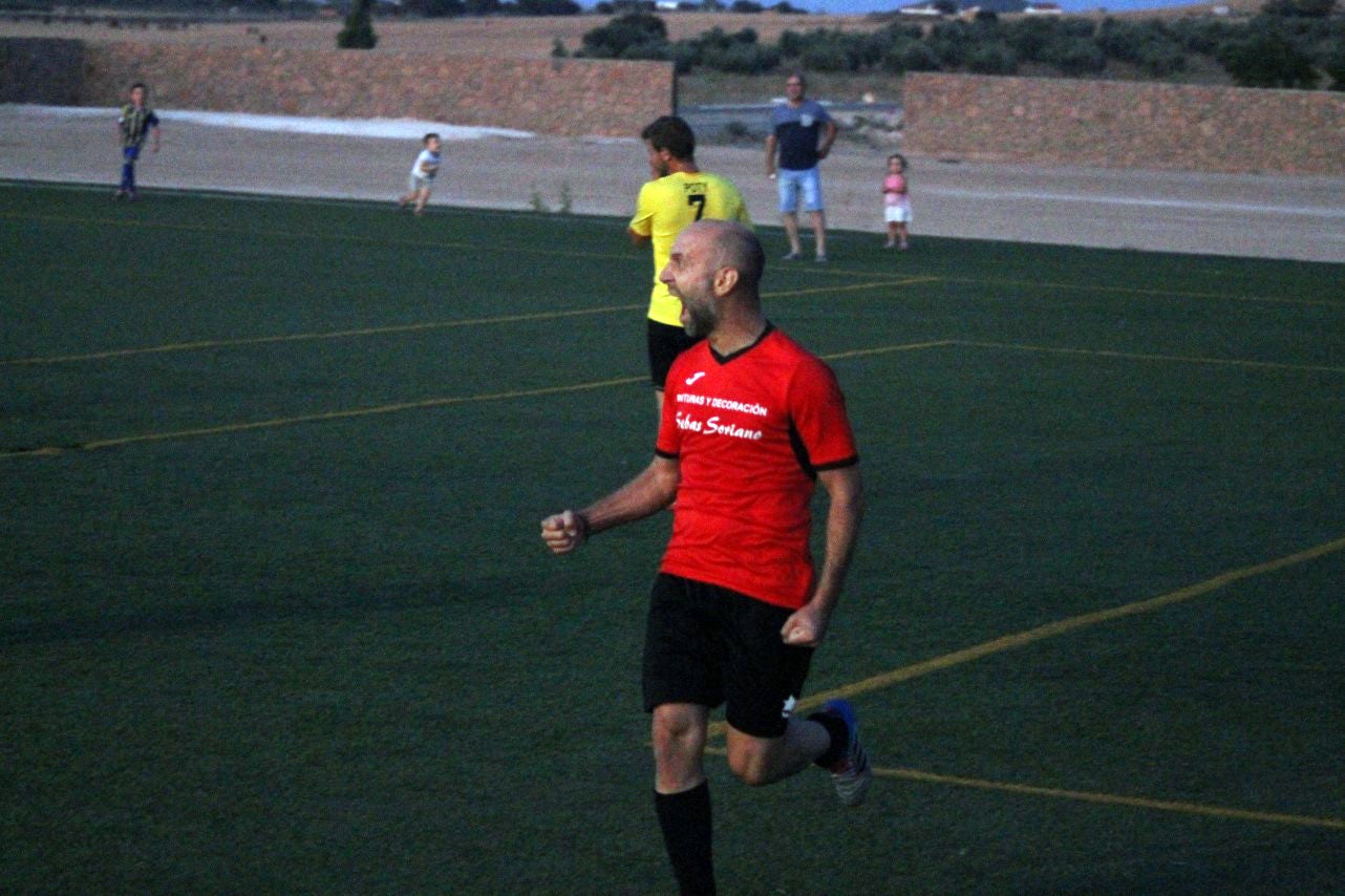 Algunas imágenes de la final y el tercer y cuarto puesto del torneo de verano de fútbol 7 disputado en Valverde de Leganés (01-08-2019)