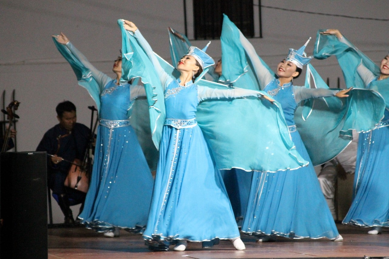 Algunas imágenes de las actuaciones de la 33ª Edición del Festival Folklórico de los Pueblos del Mundo de Extremadura (05-08-2019)