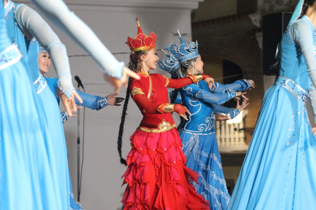 Algunas imágenes de las actuaciones de la 33ª Edición del Festival Folklórico de los Pueblos del Mundo de Extremadura (05-08-2019)