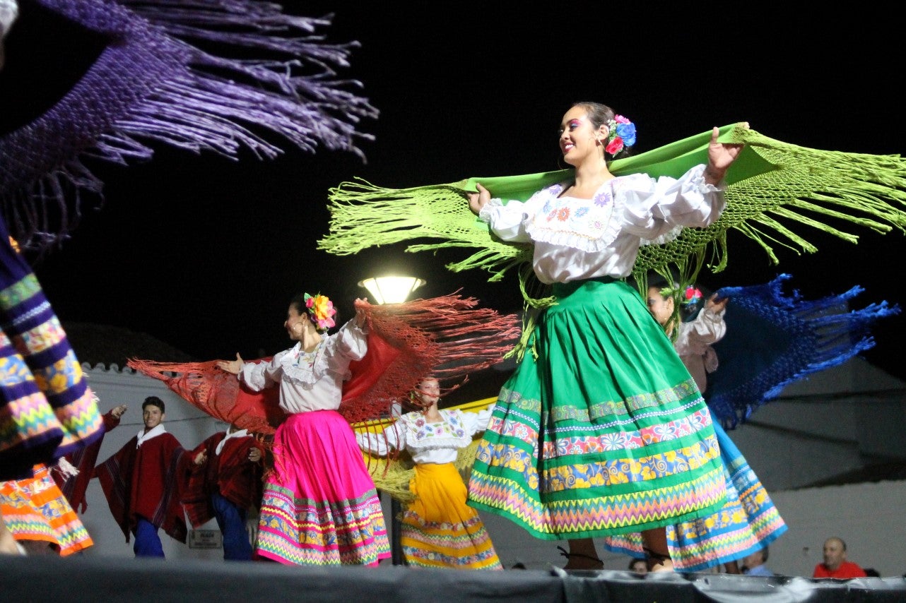 Algunas imágenes de las actuaciones de la 33ª Edición del Festival Folklórico de los Pueblos del Mundo de Extremadura (05-08-2019)