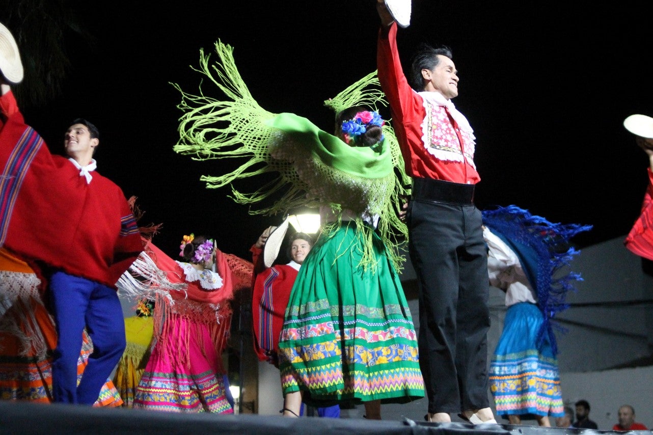 Algunas imágenes de las actuaciones de la 33ª Edición del Festival Folklórico de los Pueblos del Mundo de Extremadura (05-08-2019)