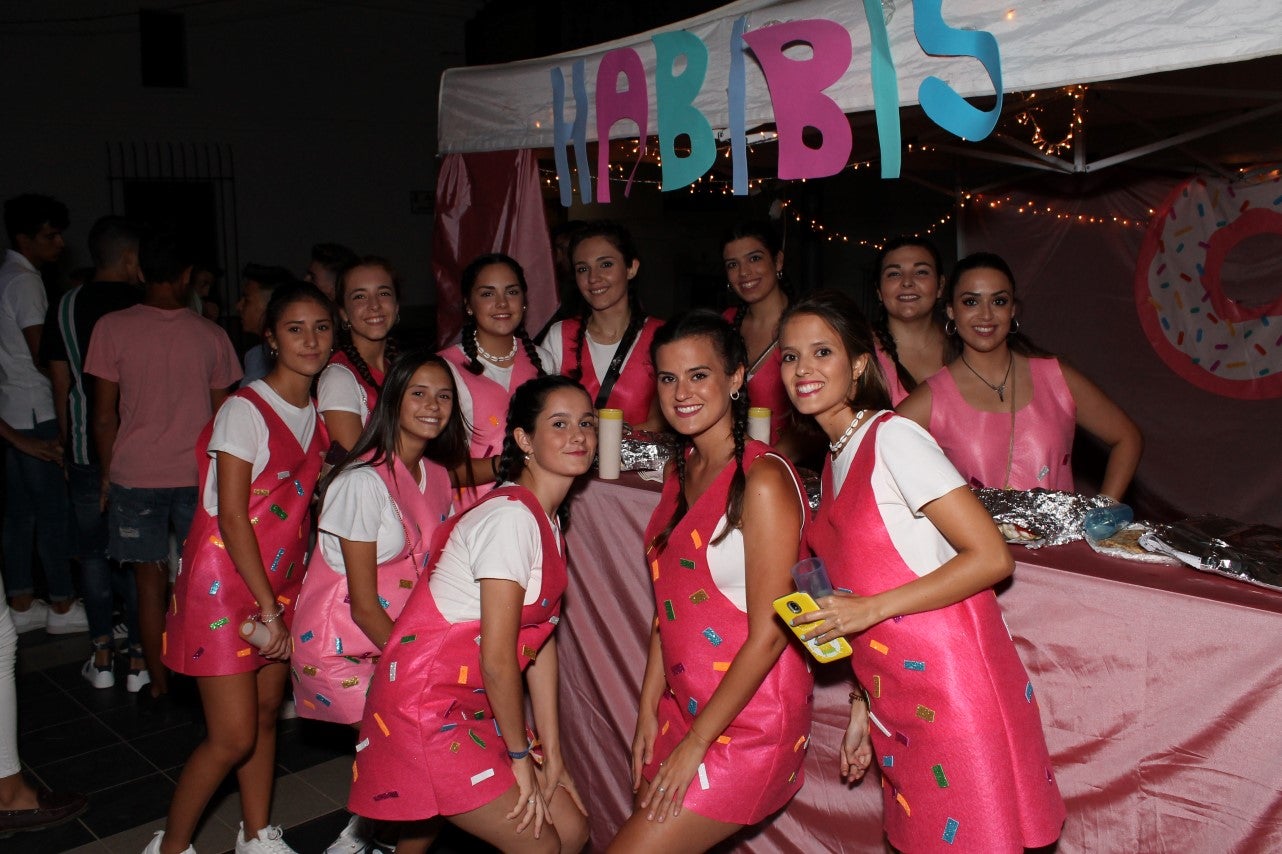 Algunas imágenes de la fiesta de 'Los Bartolos' celebrada en la plaza de la Constitución y sus alrededores (10-08-2019)