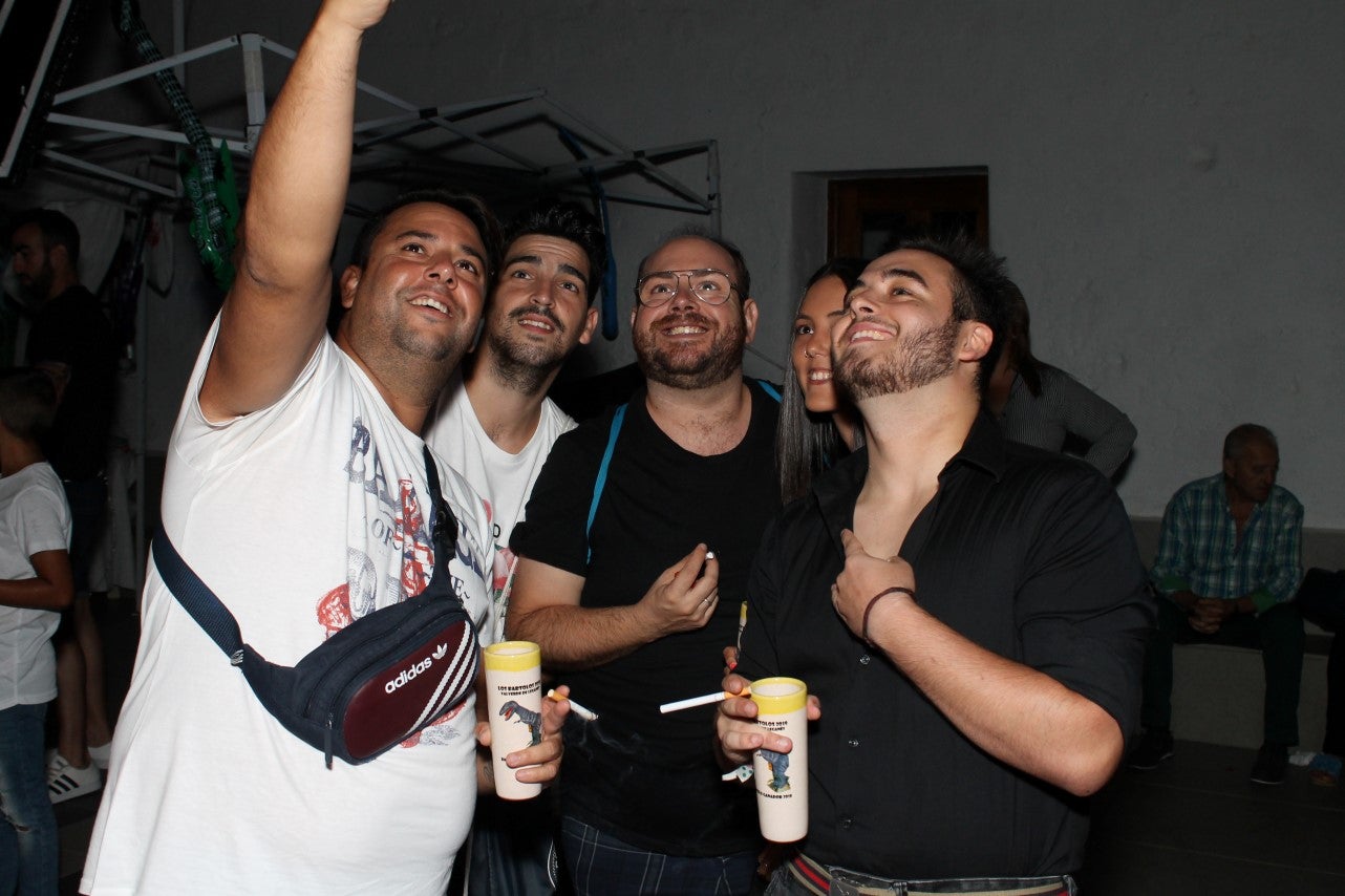 Algunas imágenes de la fiesta de 'Los Bartolos' celebrada en la plaza de la Constitución y sus alrededores (10-08-2019)