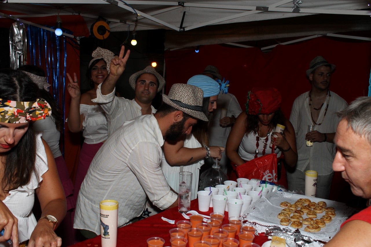 Algunas imágenes de la fiesta de 'Los Bartolos' celebrada en la plaza de la Constitución y sus alrededores (10-08-2019)