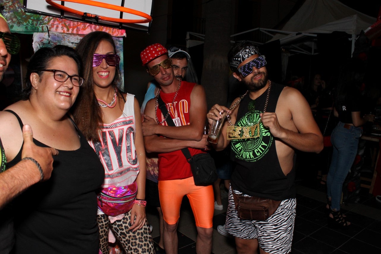 Algunas imágenes de la fiesta de 'Los Bartolos' celebrada en la plaza de la Constitución y sus alrededores (10-08-2019)