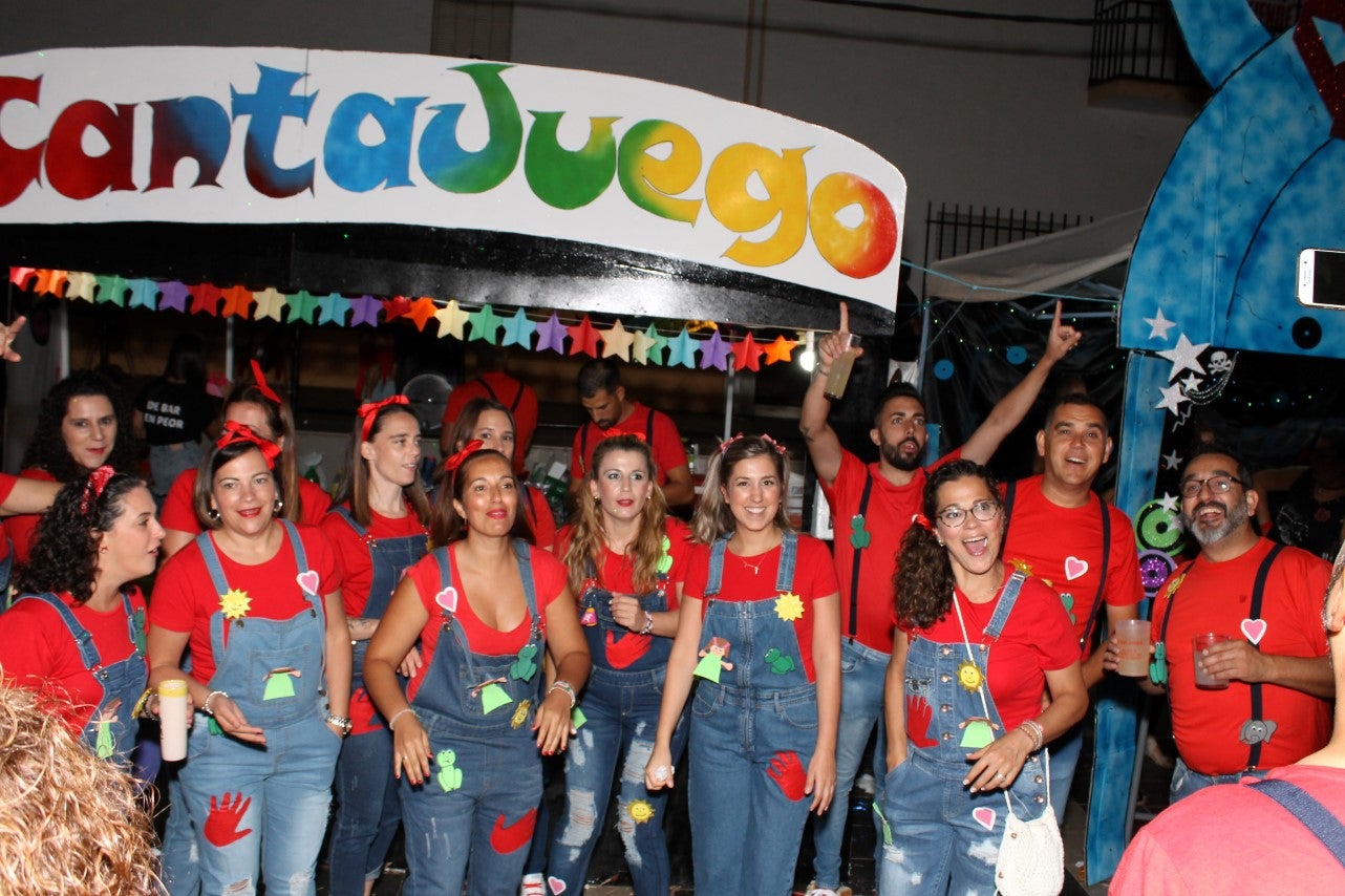 Algunas imágenes de la fiesta de 'Los Bartolos' celebrada en la plaza de la Constitución y sus alrededores (10-08-2019)