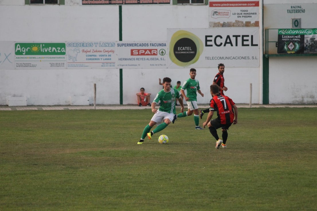 Algunas imágenes del encuentro de cuartos de la Copa Federación entre el Racing Valverdeño y el Llerenense que finalizó con 3-0 (11-08-2019)