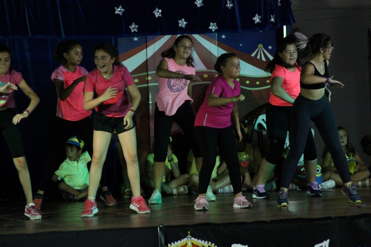 Imágenes del desfile infantil 2019 que tuvo lugar en la plaza de la Constitución (08-08-2019)