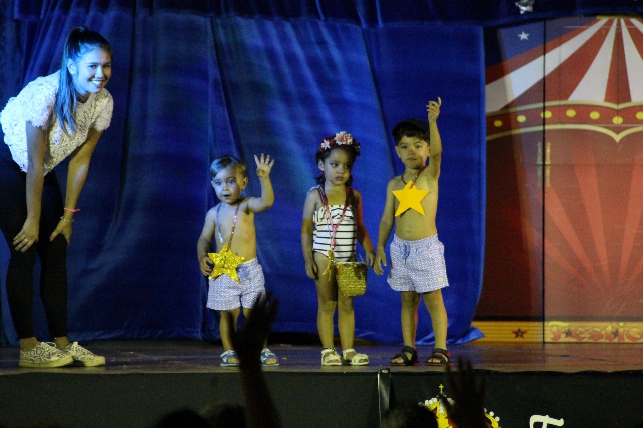 Imágenes del desfile infantil 2019 que tuvo lugar en la plaza de la Constitución (08-08-2019)