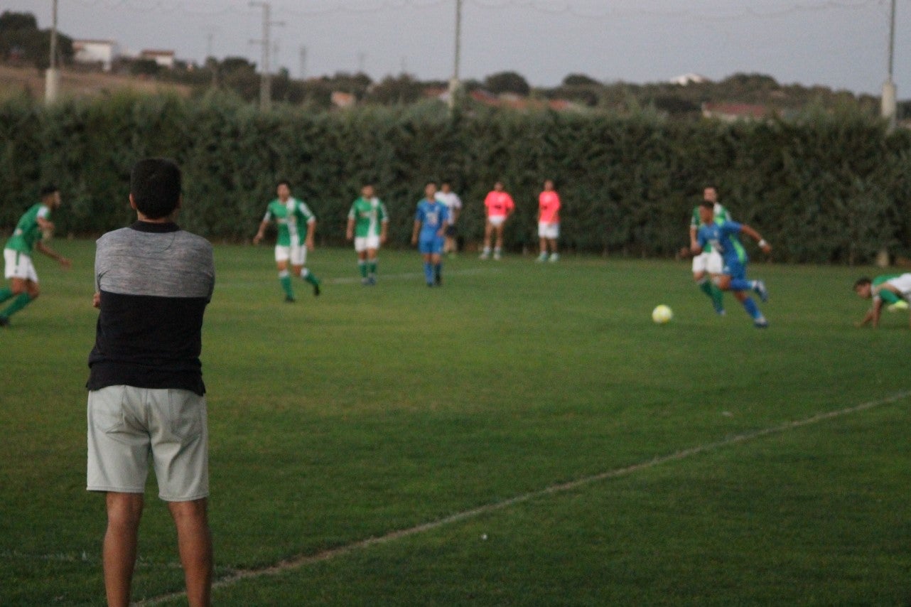 Imágenes del XLVII Trofeo de Piedra Aguda disputado entre el Racing Valverdeño y el Aceuchal, en el Municipal de San Roque y que acabó con victoria local por 4-2 (14-08-2019)