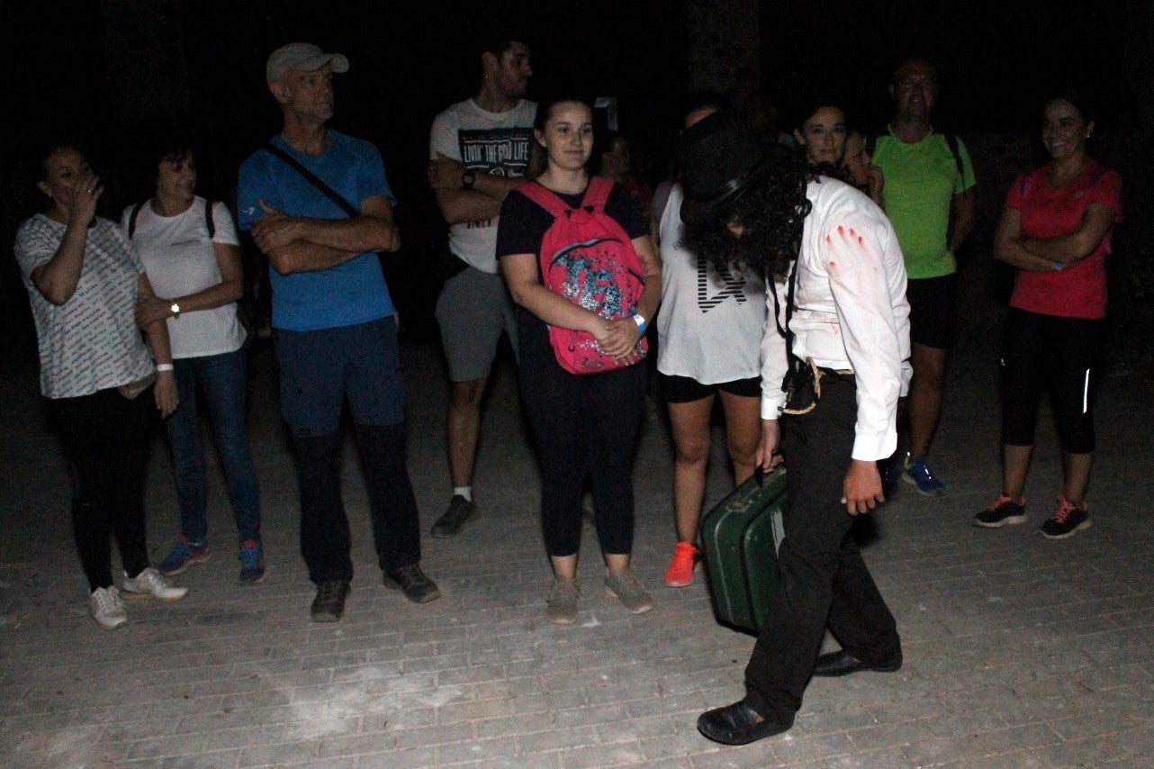 Algunas imágenes del pasaje del terror de la Ruta Nocturna 'La Diabla' (14-08-2019)