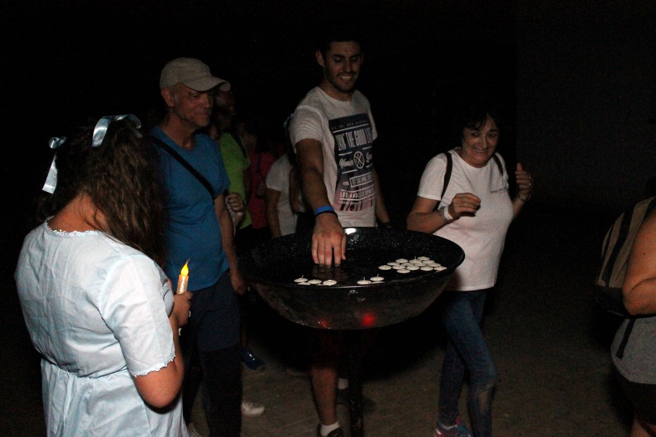 Algunas imágenes del pasaje del terror de la Ruta Nocturna 'La Diabla' (14-08-2019)