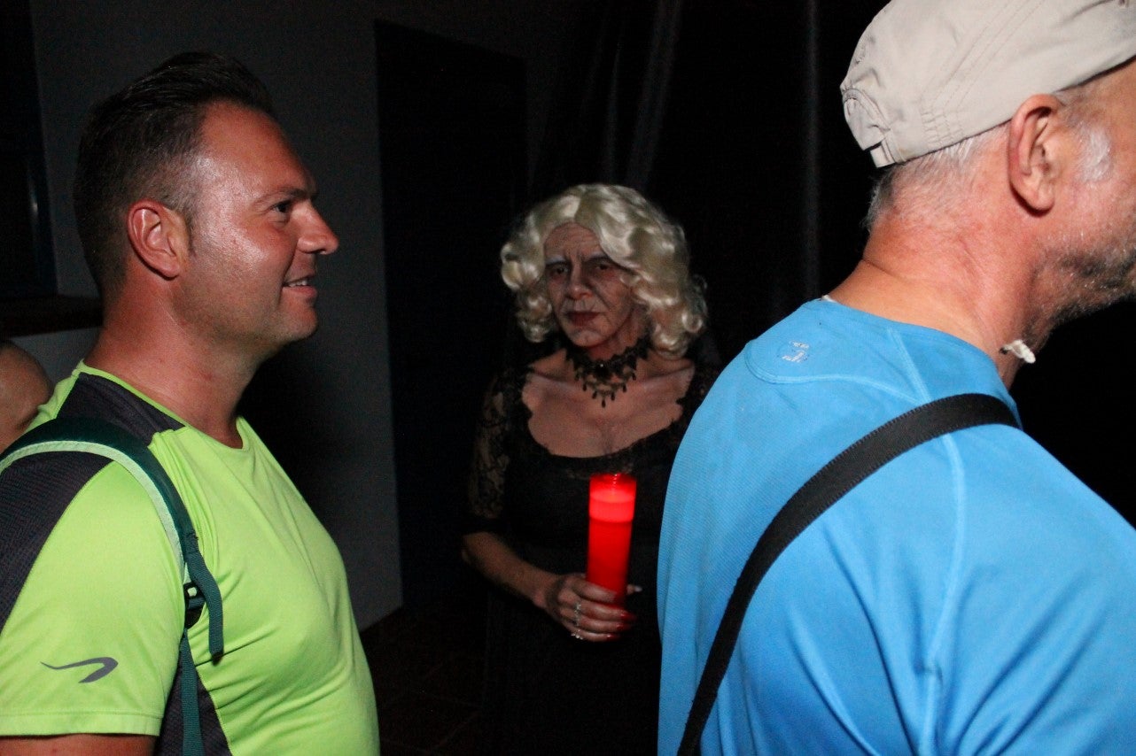 Algunas imágenes del pasaje del terror de la Ruta Nocturna 'La Diabla' (14-08-2019)