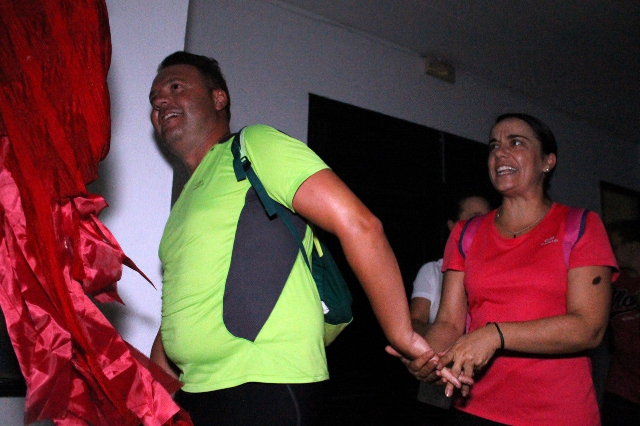 Algunas imágenes del pasaje del terror de la Ruta Nocturna 'La Diabla' (14-08-2019)