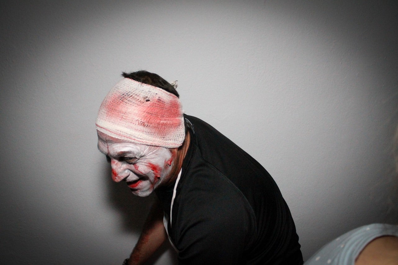 Algunas imágenes del pasaje del terror de la Ruta Nocturna 'La Diabla' (14-08-2019)