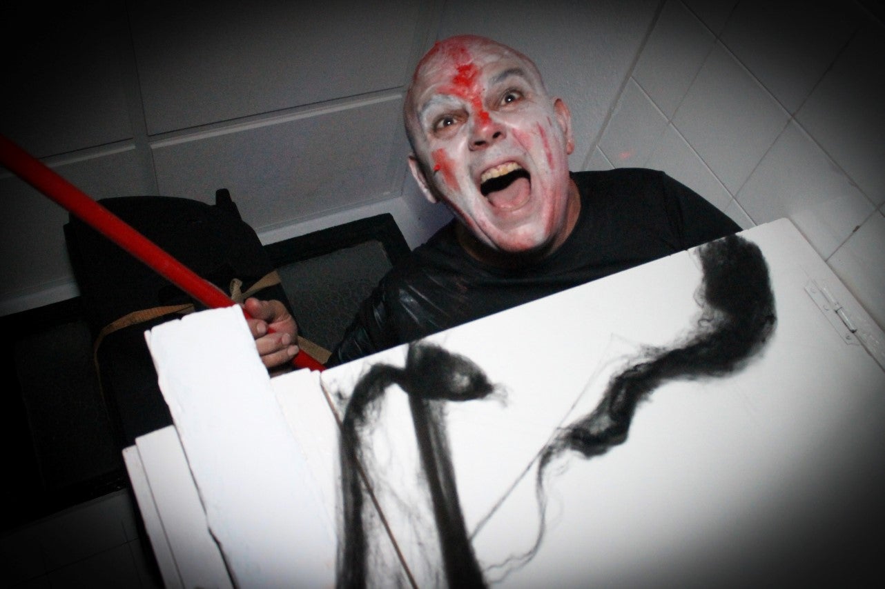 Algunas imágenes del pasaje del terror de la Ruta Nocturna 'La Diabla' (14-08-2019)