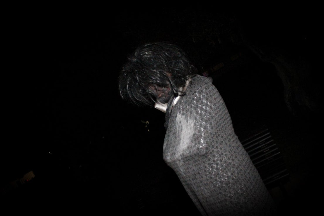 Algunas imágenes del pasaje del terror de la Ruta Nocturna 'La Diabla' (14-08-2019)