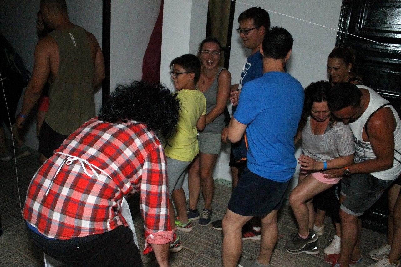 Algunas imágenes del pasaje del terror de la Ruta Nocturna 'La Diabla' (14-08-2019)