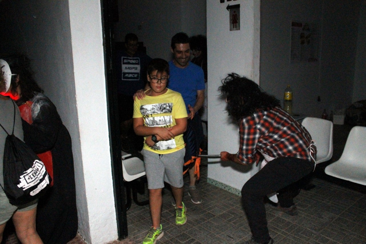 Algunas imágenes del pasaje del terror de la Ruta Nocturna 'La Diabla' (14-08-2019)