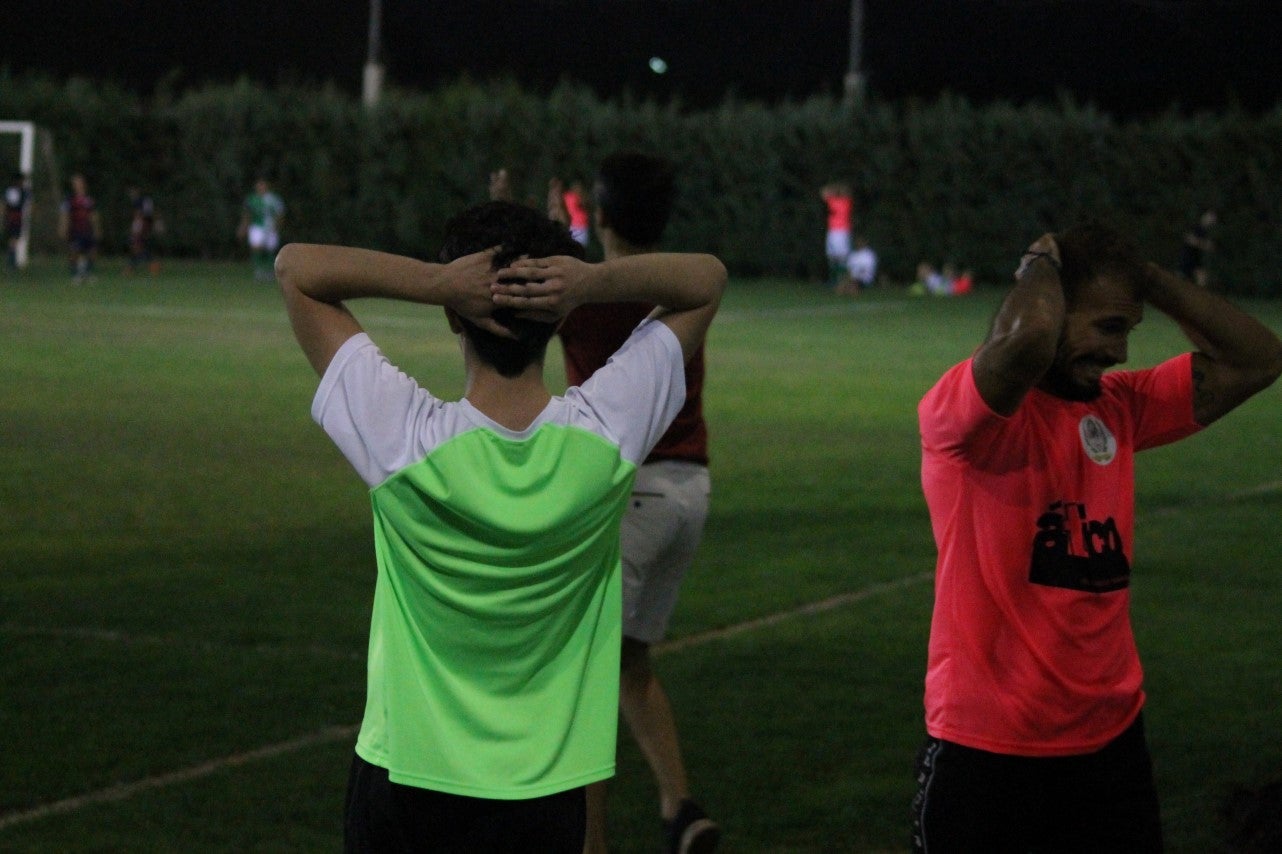 Imágenes de la semifinal de la Copa Federación que han jugado Racing Valverdeño y Arroyo en el Municipal de San Roque y que finalizó con 0-1 (18-08-2019)