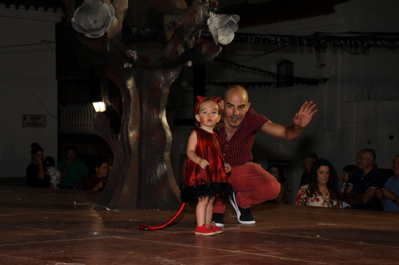 Algunas imágenes de las actividades del viernes 16 de agosto en el espectáculo 'La Fuga de la Diabla' (16-08-2019)