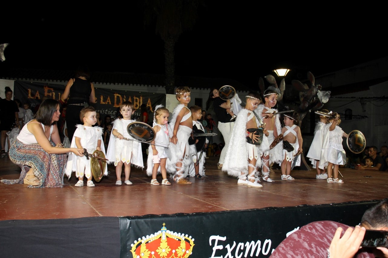 Algunas imágenes de las actividades del viernes 16 de agosto en el espectáculo 'La Fuga de la Diabla' (16-08-2019)