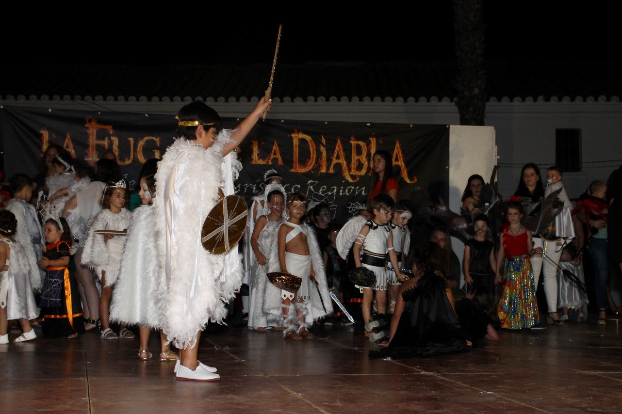 Algunas imágenes de las actividades del viernes 16 de agosto en el espectáculo 'La Fuga de la Diabla' (16-08-2019)