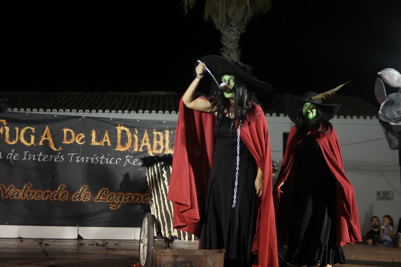 Algunas imágenes de las actividades del viernes 16 de agosto en el espectáculo 'La Fuga de la Diabla' (16-08-2019)