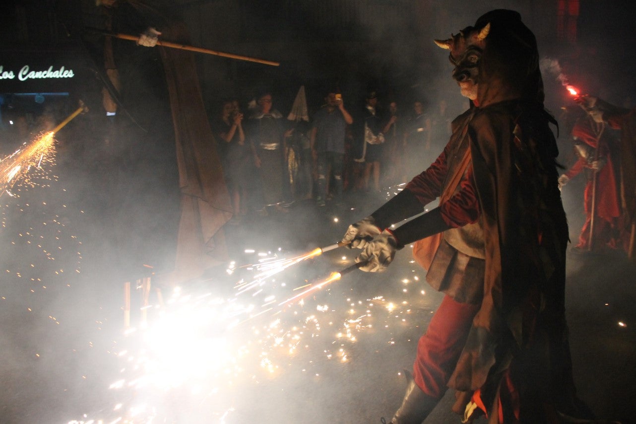 Algunas imágenes de las actividades del viernes 16 de agosto en el espectáculo 'La Fuga de la Diabla' (16-08-2019)