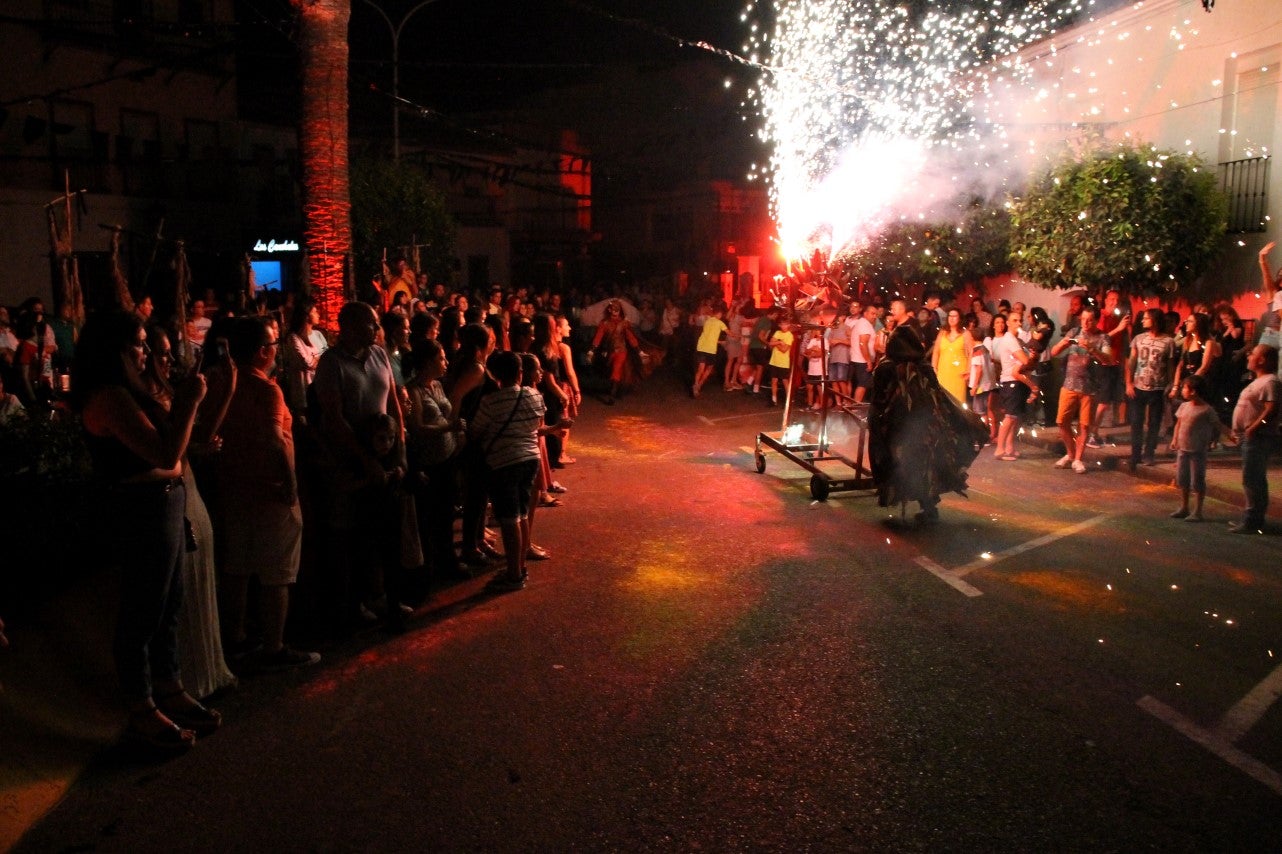 Algunas imágenes de las actividades del viernes 16 de agosto en el espectáculo 'La Fuga de la Diabla' (16-08-2019)